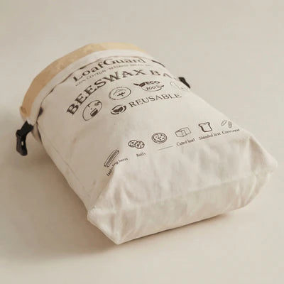 The NumaLoaf 100% Cotton-Beeswax Bread Bags
