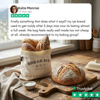 The NumaLoaf 100% Cotton-Beeswax Bread Bags