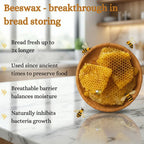 The NumaLoaf 100% Cotton-Beeswax Bread Bags