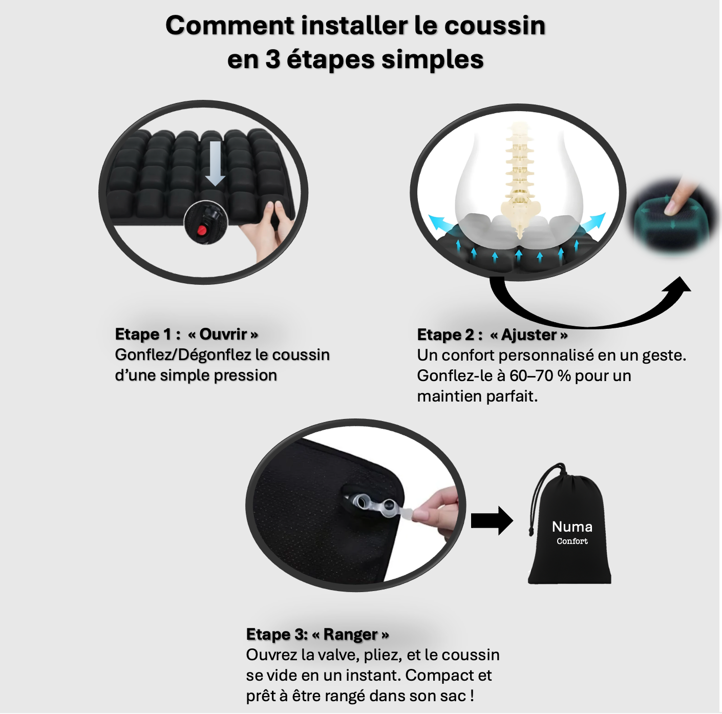 Le coussin Numa