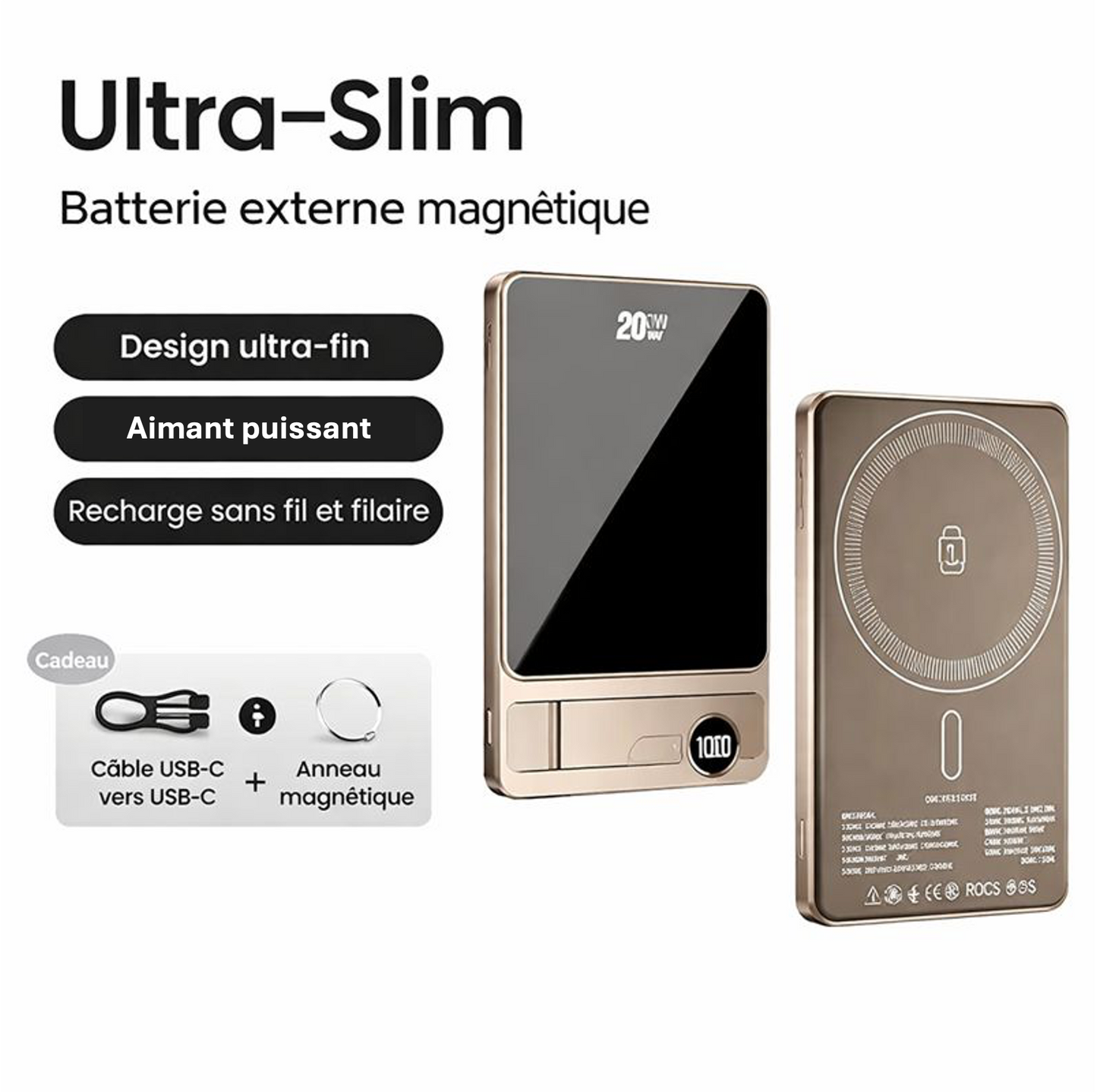 Power 20 - La batterie Ultra-slim